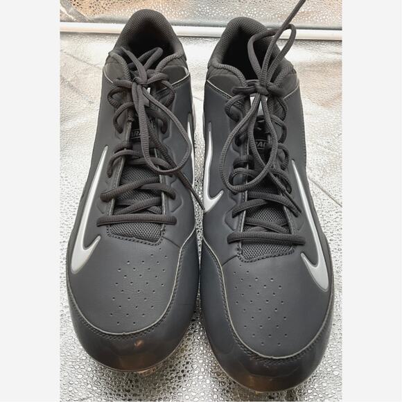 New Nike Sz 14 Lightweight Performance Baseball Cleats Gray Huarache Strike Low main image 7